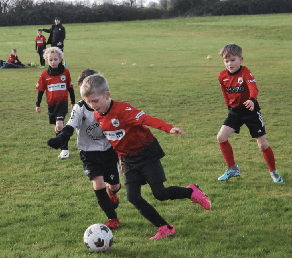 Durrington FC Children playing football